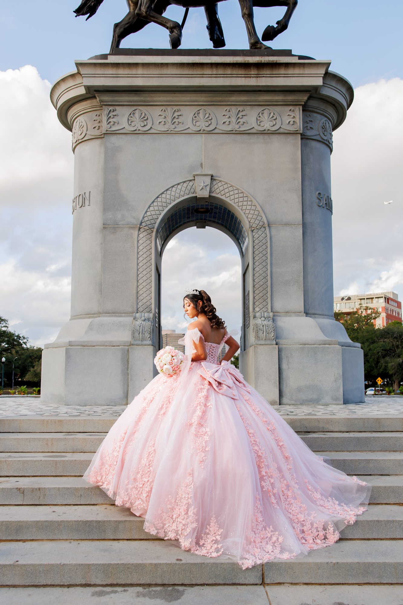 Joseline's quinceañera at Hermann Park